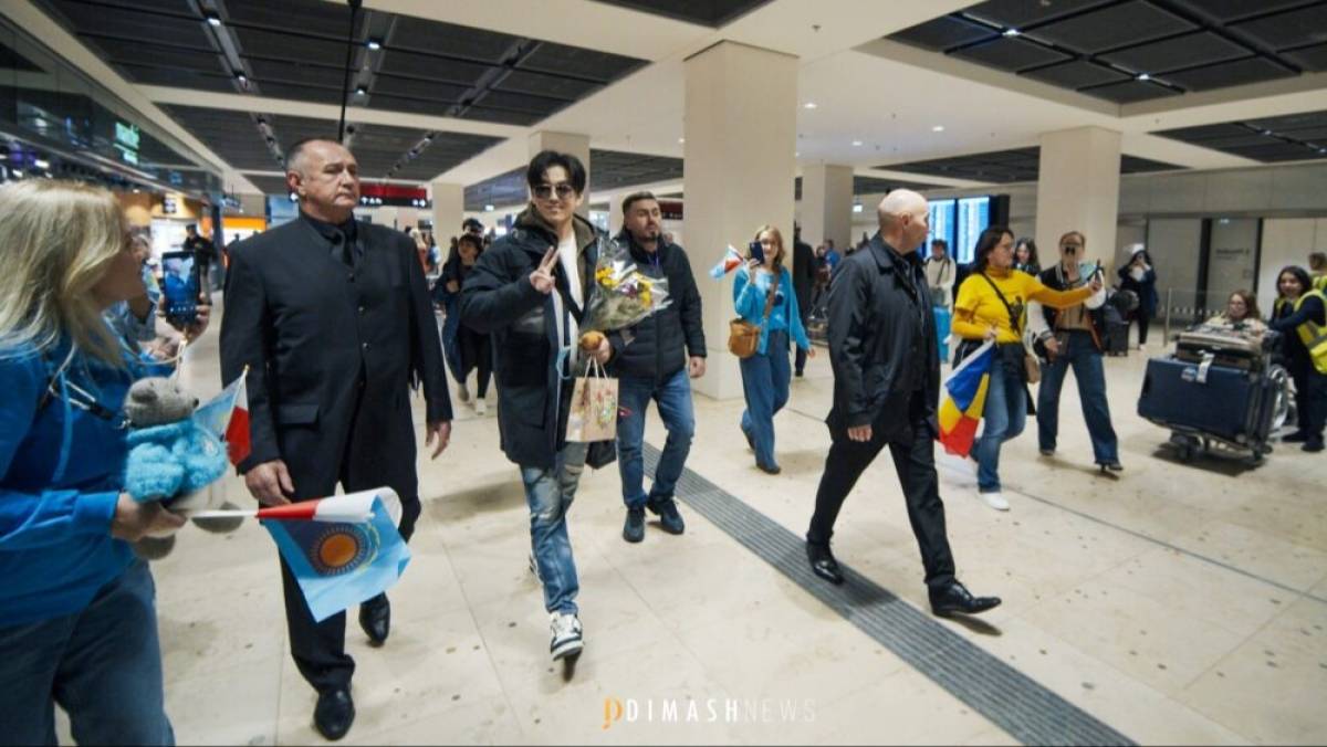 Димаш Құдайбергенді Берлинде жанкүйерлері ыстық ықыласпен қарсы алды