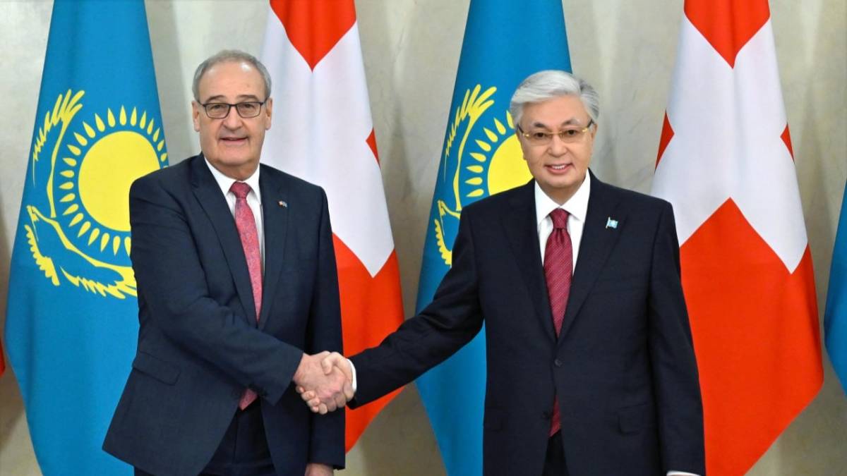 Тоқаев Швейцария вице-президентімен келіссөз жүргізді