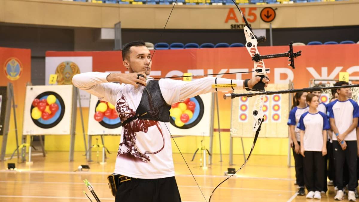 Астанада алғаш рет садақ атудан ел чемпионаты өтіп жатыр