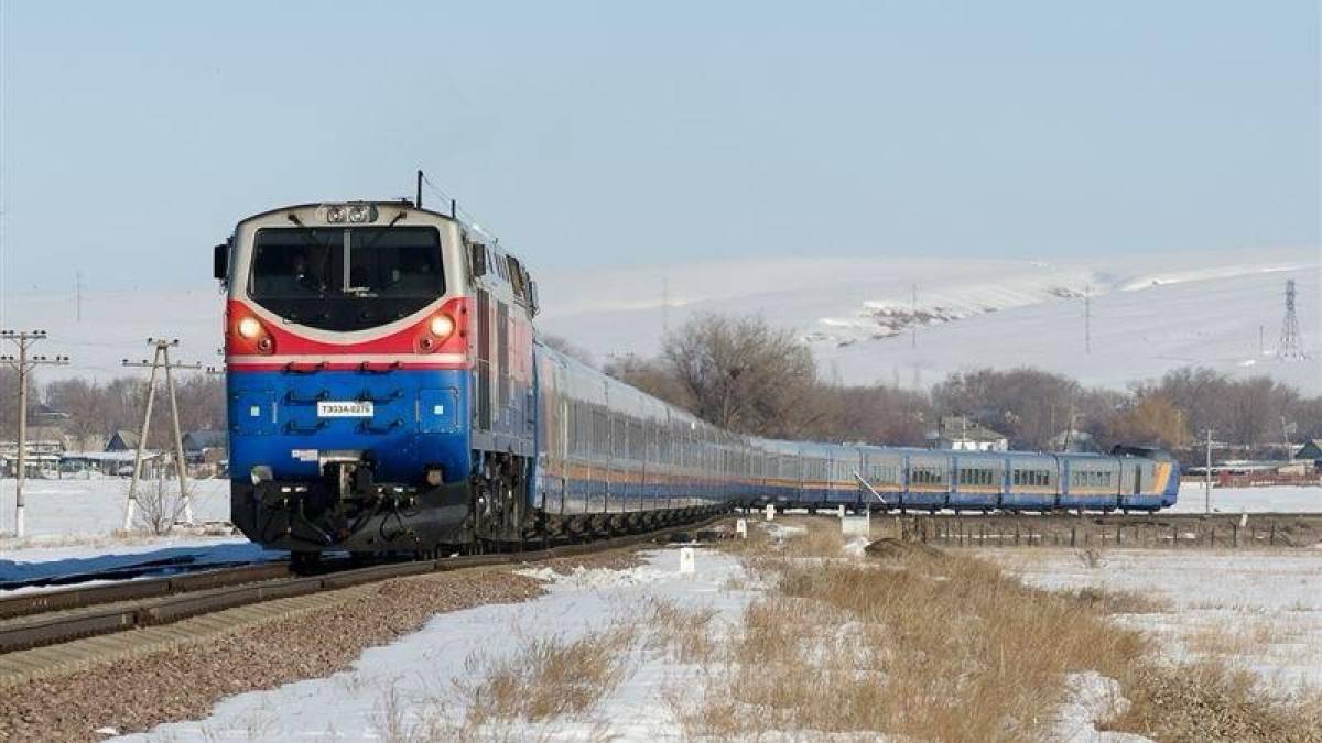 14 желтоқсаннан бастап «Астана – Омбы» бағытында пойыз қатынайды